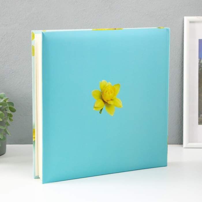 Фотоальбом 30х30 см. 30 листов, Фотоальбом 30х30 см. 30 листов, "Цветы"