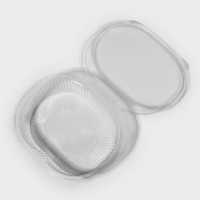 Контейнер пластиковый одноразовый с неразъёмной крышкой ПР-РКС-500, 500 мл, 15,9×13×5,5 см, 10 шт/уп. Контейнер пластиковый одноразовый с неразъёмной крышкой ПР-РКС-500, 500 мл, 15,9×13×5,5 см, 10 шт/уп.