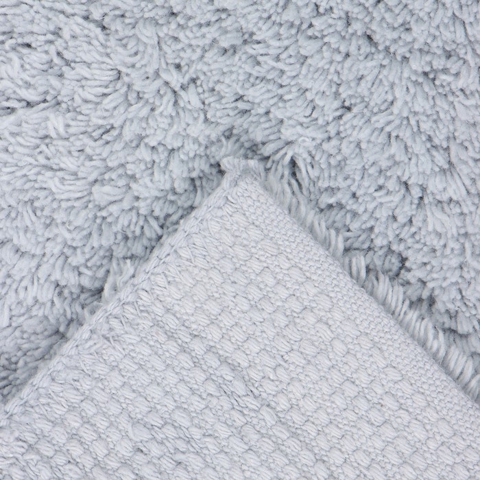 Коврик для ванной Этель Classic 50х80 см цв. серый, 70%хл, 30% п/э,1600 г/м2 Коврик для ванной Этель Classic 50х80 см цв. серый, 70%хл, 30% п/э,1600 г/м2