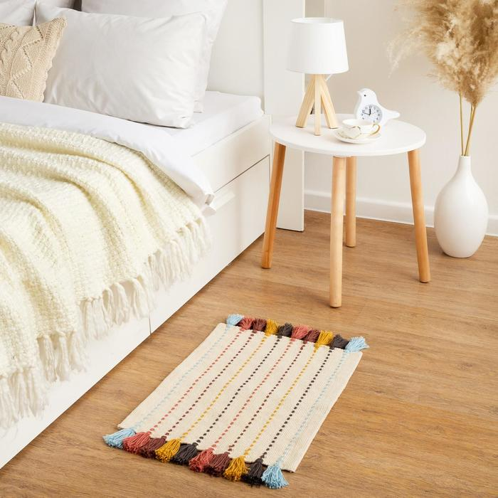 Ковер RAINBOW 40х60 ± 3 см, 1300 гр/м2, 100% хлопок Ковер RAINBOW 40х60 ± 3 см, 1300 гр/м2, 100% хлопок