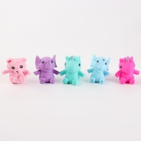 Антистресс сквиш мялка &laquo;Зверушки мини&raquo;, в пакете, с песком, микс, тянучка