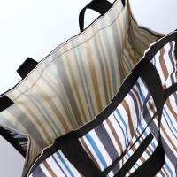 Сумка хозяйственная складная на липучке, 2 колеса, цвет разноцветный Сумка хозяйственная складная на липучке, 2 колеса, цвет разноцветный