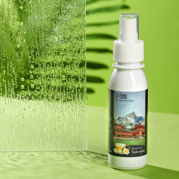 Ароматизатор-спрей Grand Caratt Shanghai, Белый чай, 100 мл Ароматизатор-спрей Grand Caratt Shanghai, Белый чай, 100 мл