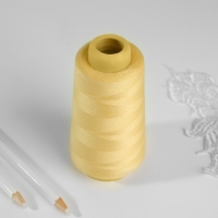 Нитки 40/2, 2700 м, цвет бледно-жёлтый Нитки 40/2, 2700 м, цвет бледно-жёлтый