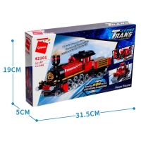 Конструктор Трансформер &laquo;Паровоз&raquo;, 3 варианта сборки, 305 деталей