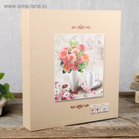 Фотоальбом на 500 фото 10х15 см "Романтичное утро" в коробке МИКС 33,5х30х5,5 см