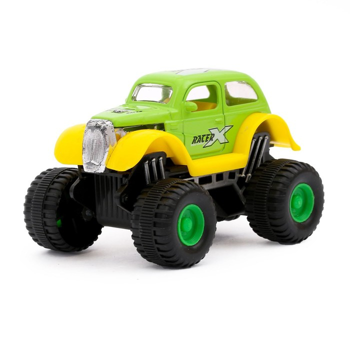 Машина металлическая &laquo;Биг-фут&raquo;, инерционная, МИКС