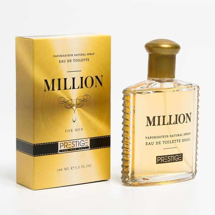 Туалетная вода мужская Prestige Million, 100 мл (по мотивам 1 Million (P.Rabanne) Туалетная вода мужская Prestige Million, 100 мл (по мотивам 1 Million (P.Rabanne)