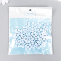 Бусины для творчества пластик "Английские буквы" голубые набор 20 гр 0,4х0,7х0,7 см Бусины для творчества пластик "Английские буквы" голубые набор 20 гр 0,4х0,7х0,7 см