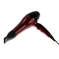 Фен Luazon LF-28, 1600 Вт, 2 скорости, 3 температурных режима, 3 насадки, расчески, черный, Фен Luazon LF-28, 1600 Вт, 2 скорости, 3 температурных режима, 3 насадки, расчески, черный,