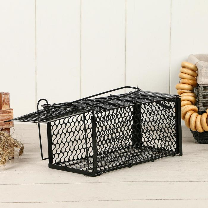 Крысоловка, 24 × 12 × 12 см, металлическая, Greengo Крысоловка, 24 × 12 × 12 см, металлическая, Greengo