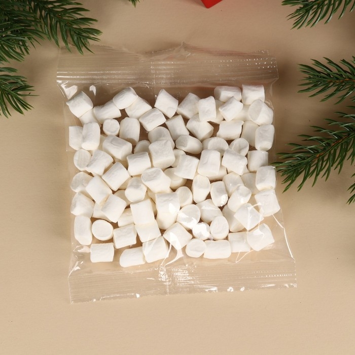 Новый год! Маршмеллоу в коробке &laquo;Замурчательный снежок&raquo;: со вкусом пломбира, 55 г