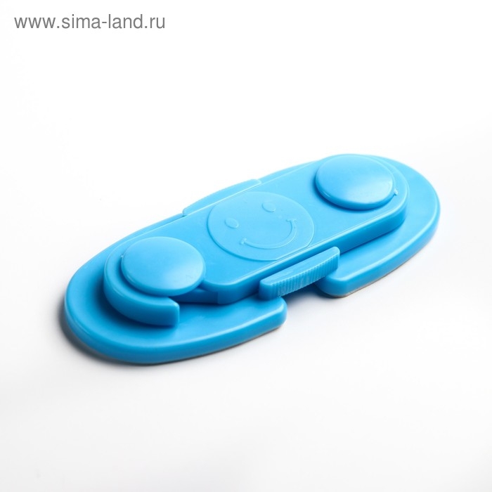 Блокиратор для дверей и ящиков, цвет голубой, Крошка Я