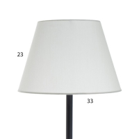 Торшер 41536/1 E27 40Вт черный