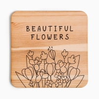 Набор кухонный Доляна The most beautiful: прихватка, подставка под горячее Набор кухонный Доляна The most beautiful: прихватка, подставка под горячее