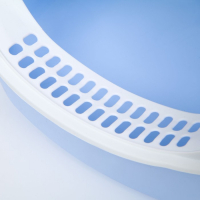 Туалет-домик 43 х 32 х 28 см, бело-синий Туалет-домик 43 х 32 х 28 см, бело-синий