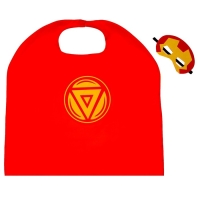 Карнавальный набор &laquo;Железный воин&raquo;: плащ и маска