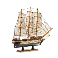 Корабль сувенирный средний «Атаго», микс, 38х44х7 Корабль сувенирный средний «Атаго», микс, 38х44х7