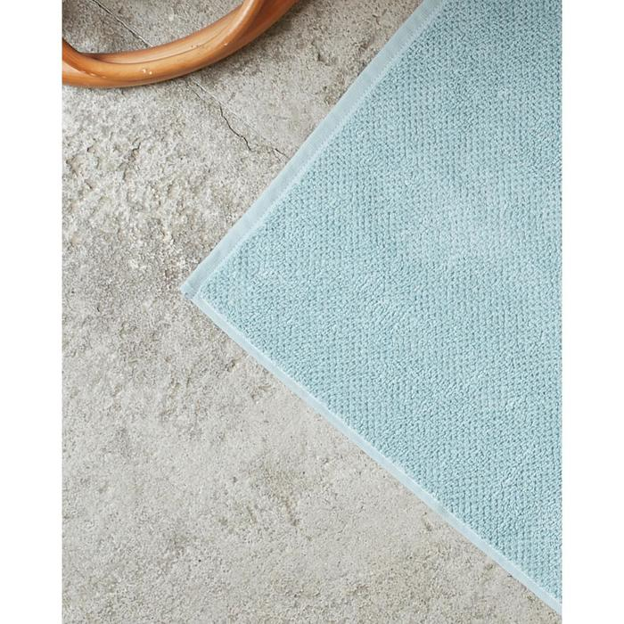 Коврик махровый Коврик махровый "Этель" Organic Mint 50х70 см, 100% хл, 550гр/м2