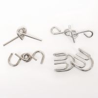 Набор металлических головоломок &laquo;Игры разума №4&raquo;,на блистере