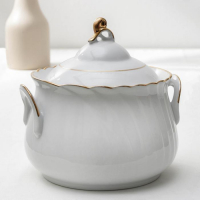 Сервиз столовый фарфоровый «Классик», 37 предметов, 4 вида тарелок Сервиз столовый фарфоровый «Классик», 37 предметов, 4 вида тарелок