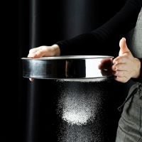 Сито для просеивания Доляна «Металлик», d=22,5 см, цвет серебристый Сито для просеивания Доляна «Металлик», d=22,5 см, цвет серебристый