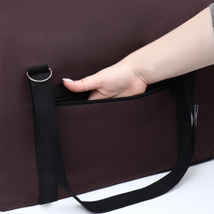 Сумка-переноска FLIP, размер M, 43 х 27 х 30 см, коричневая