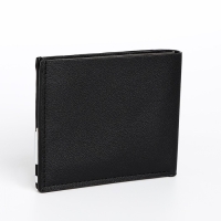 Портмоне мужское без застёжки, отдел для карт, для купюр, цвет чёрный Портмоне мужское без застёжки, отдел для карт, для купюр, цвет чёрный