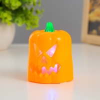 Ночник "Тыква малая" LED RGB 3хAG10 5,5х5,5х7 см RISALUX Ночник "Тыква малая" LED RGB 3хAG10 5,5х5,5х7 см RISALUX