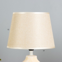 Настольная лампа "Латея" Е14 40Вт бежевый 19х19х33 см RISALUX