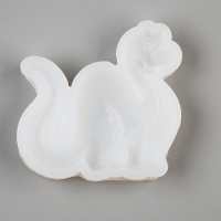 Форма силиконовая универсальная «Милый динозавр», 7,5 × 7 × 0,8 см Форма силиконовая универсальная «Милый динозавр», 7,5 × 7 × 0,8 см