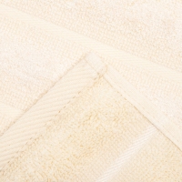 Полотенце махровое "Этель" Bamboo Milk 70х130 см, 70% хл, 30% бамбук, 450гр/м2
