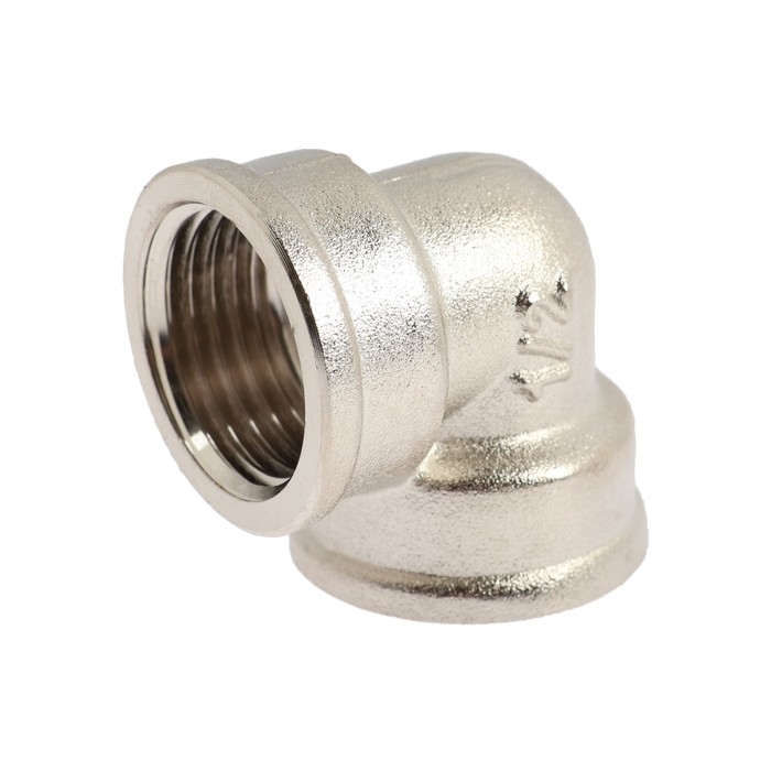 Уголок AQUALINK, 1/2 Уголок AQUALINK, 1/2", внутренняя резьба, никелированная латунь