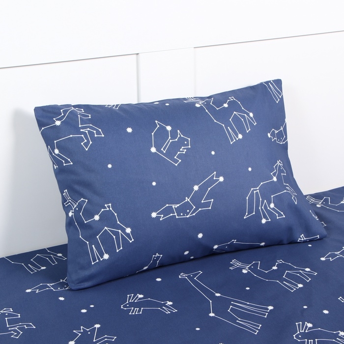 Постельное бельё Постельное бельё "Этель" 1,5 сп Юный звездочёт 143х215 см, 150х214 см, 50х70 см-1 шт, 100% хл, бязь