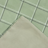 Постельное бельё Этель дуэт Green cage 150х215см-2 шт, 225х240см, 50х70&plusmn;3 см-2 шт, новосатин