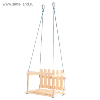 Качели детские &laquo;Садовые&raquo;, сиденье: 45х35 см, высота спинки: 27 см