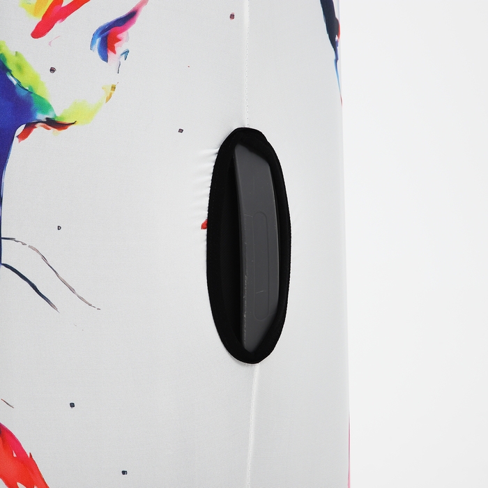 Чехол для чемодана S, цвет белый/разноцветный Чехол для чемодана S, цвет белый/разноцветный