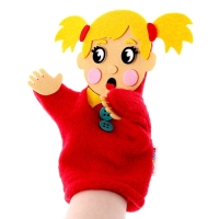 Пальчиковый театр кукла на руку &laquo;Девочка&raquo;