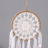 Ловец снов "Кружево с сердцами" d=11 см 28 см Ловец снов "Кружево с сердцами" d=11 см 28 см