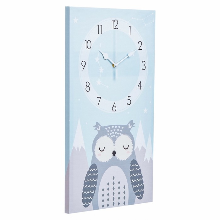 Часы-картина настенные Часы-картина настенные "Совушка", плавный ход, 35 х 60 см, АА