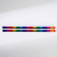 Подарочный набор &laquo;Вдохновляй красотой&raquo; блокнот А6, значок, наклейки и карандаши 2 шт