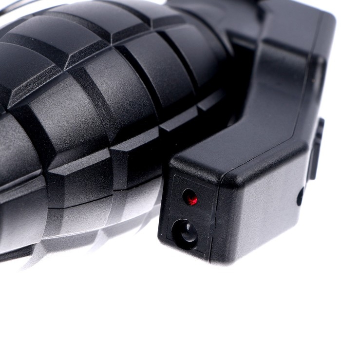 Лазер «Граната» с фонариком, цвета МИКС Лазер «Граната» с фонариком, цвета МИКС