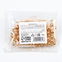 Посыпка кондитерская пасха фигурная: золотая, 25 г.