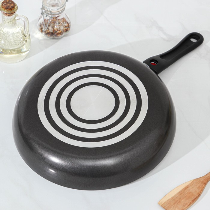 Cковорода Forever, d=28 см, съёмная ручка, стеклянная крышка, антипригарное покрытие, цвет тёмно-серый Cковорода Forever, d=28 см, съёмная ручка, стеклянная крышка, антипригарное покрытие, цвет тёмно-серый