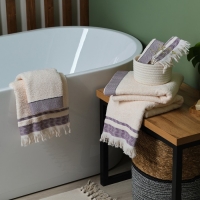 Полотенце махровое Love Life &laquo;Бриз&raquo; 70х120 см, гранатовый, 100% хл, 500 гр/м2