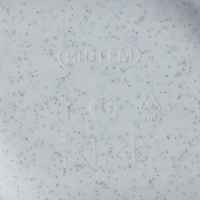 Блюдо для шашлыка с соусницей 30,3&times;21&times;2,5 см, цвет мрамор