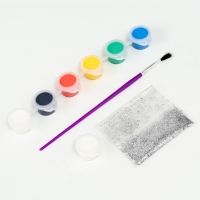 Роспись по дереву на новый год &laquo;Волшебство&raquo;, новогодний набор для творчества