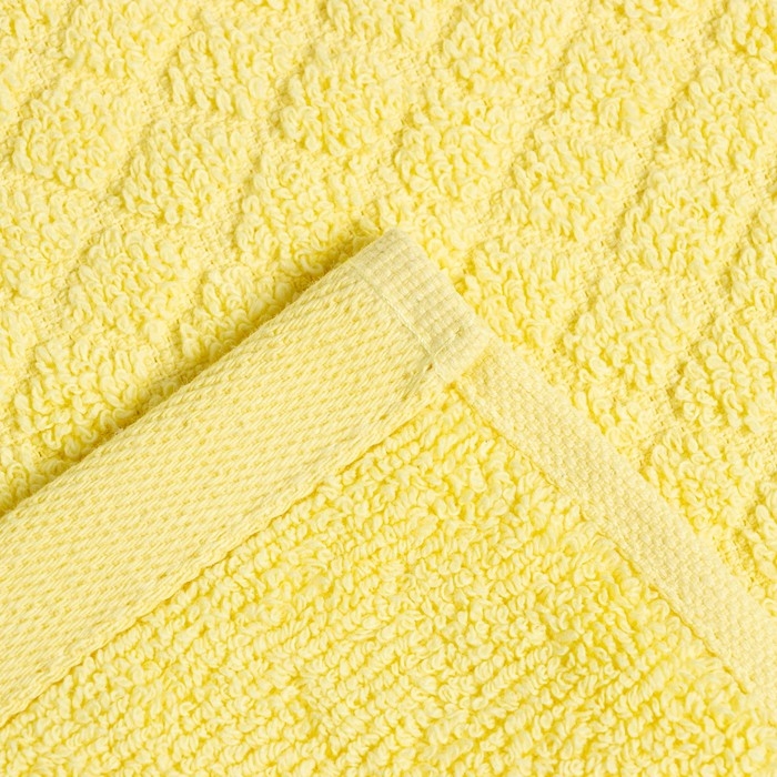 Полотенце махровое Love Life &laquo;Минимализм&raquo; 50х80 см, жёлтый, 100% хл, 500 гр/м2