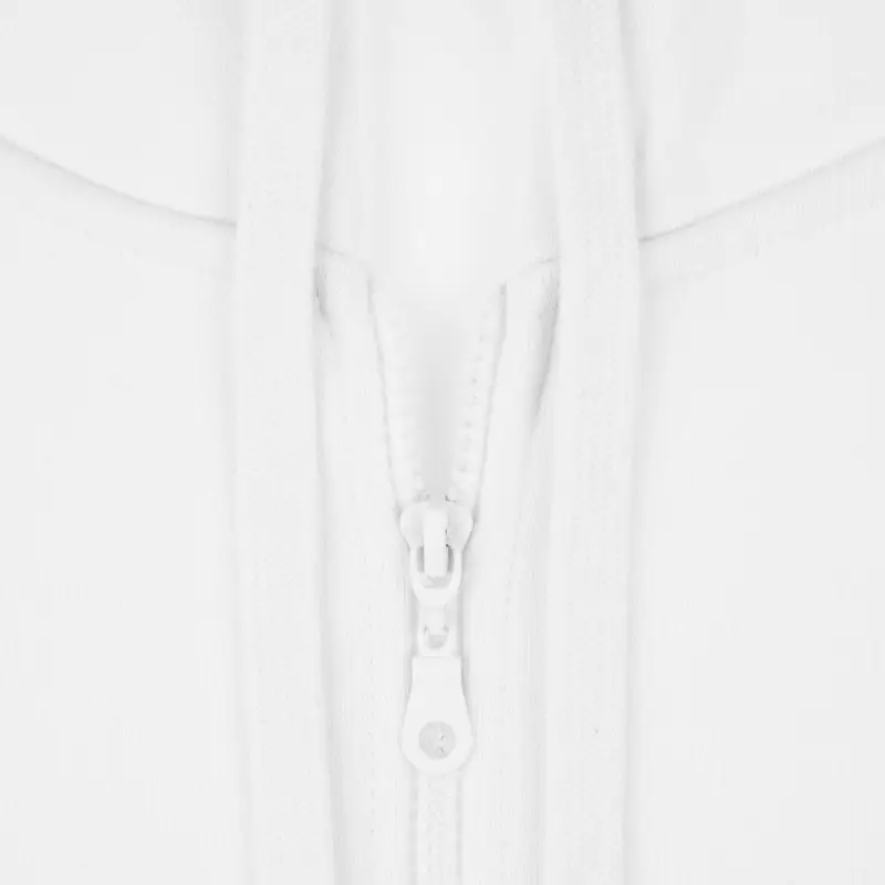 Толстовка на молнии с капюшоном Siverga Heavy 2.0, белая, размер S