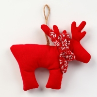 Новый год! Мягкая игрушка &laquo;Олень&raquo; на подвесе